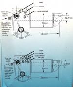 Marine Boat Heavy Duty Wiper Blade Motor 110 Deg Adjustable 2.5"